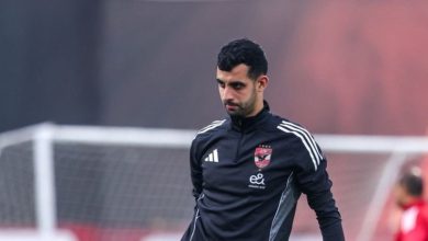 إصابة يوسف بلعمري في العضلة الضامة وغيابه عن الأهلي