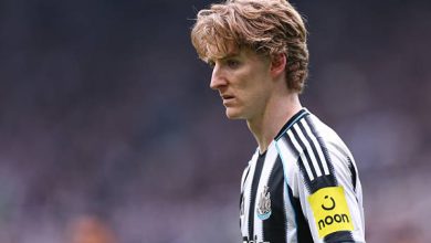 نيوكاسل يحدد سعر بيع جوردون وسط اهتمام بايرن ميونيخ