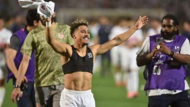 سفير البرازيل بالقاهرة يستقبل خوان بيزيرا نجم الزمالك