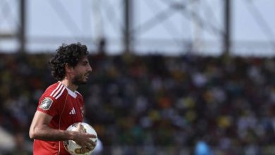 محمد هاني يغيب عن الأهلي أمام الزمالك للإيقاف