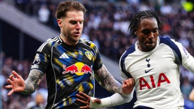 توتنهام يتلاعب بحظوظه في البقاء بالتعادل أمام ليدز